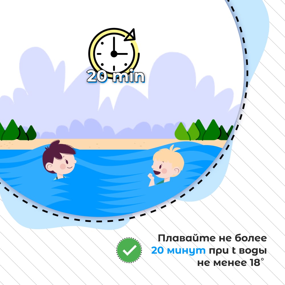 Иллюстрация к материалу «О профилактике гибели и травматизма детей на водных объектах»